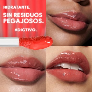 LABIAL MAC LIPGLASS AIR NON-STICKY GLOSS EN EL TONO SPRITZ - 3