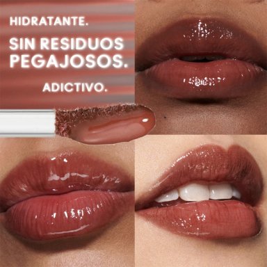 LABIAL MAC LIPGLASS AIR NON-STICKY GLOSS EN EL TONO AESTHETIC - 3