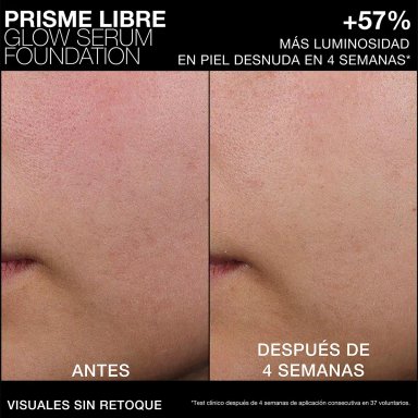BASE GIVENCHY PRISME LIBRE GLOW SERUM FDT 3N - 7