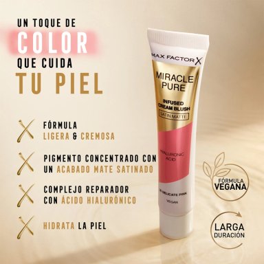 RUBOR MAX FACTOR MIRACLE PURE CREAM WARM SIENNA - 4