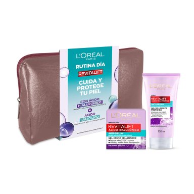 PACK L'ORÉAL CREMA GEL HUMECTANTE + GEL LIMPIADOR - 1