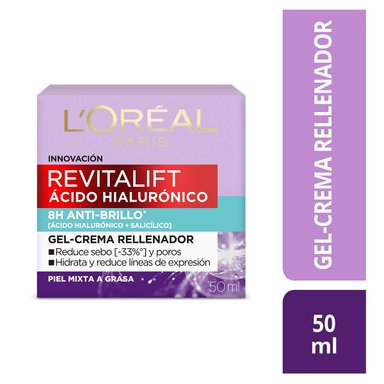 PACK L'ORÉAL CREMA GEL HUMECTANTE + GEL LIMPIADOR - 3