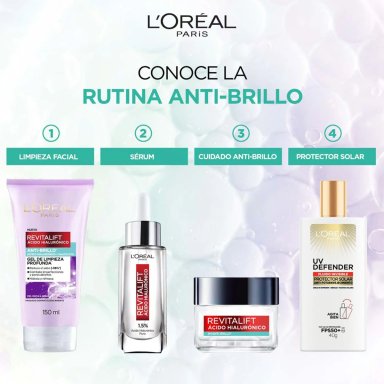 PACK L'ORÉAL CREMA GEL HUMECTANTE + GEL LIMPIADOR - 7