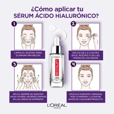 PACK L'ORÉAL SÉRUM ROSTRO + CREMA EN GEL - 4