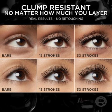 MÁSCARA PESTAÑAS LOREAL PROFESSIONNEL LASH PARADISE BIG DEAL BLACK WTP - 7