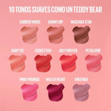 TINTA DE LABIOS MAYBELLINE SUPER STAY TEDDY TINT BABY TEE 5 ML - 12