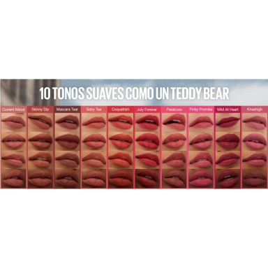 TINTA DE LABIOS MAYBELLINE SUPER STAY TEDDY TINT PINKY PROMISE 5 ML - 8
