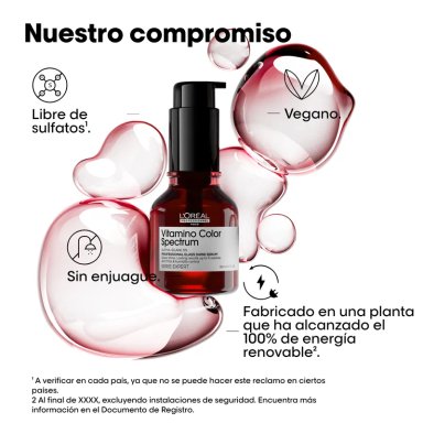 SÉRUM LOREAL PROFESSIONNEL VITAMINO COLOR SPECTRUM PROTECCIÓN COLOR 50ML - 9