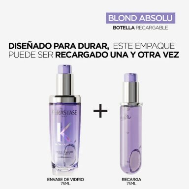RECARGA ACEITE CAPILAR BLOND 75 ML PARA CUIDADO DE RUBIOS - 4