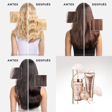 SHAMPOO KÉRASTASE GLOSS ABSOLU BAIN HYDRA-GLAZE ANTI-FRIZZ 250ML - 3