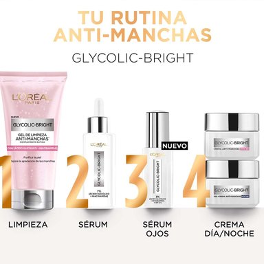 CONTORNO DE OJOS LOREAL GLYCOLIC BRIGHT EYE 20 ML - 5