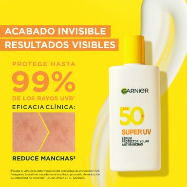 PROTECTOR SOLAR FACIAL GARNIER SUPER UV SPF 50 40ML - 3