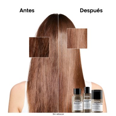 DUO KIT LOREAL PROFESSIONNEL ABSOLUT REPAIR MOLECULAR: SHAMPOO 100 ML + SERUM 75 ML - 4