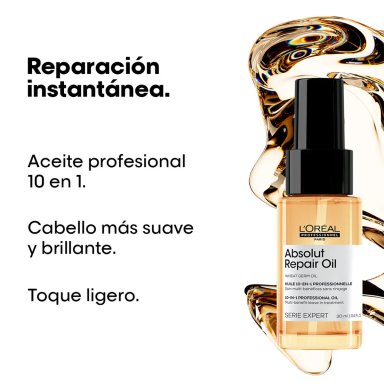 ACEITE LOREAL PROFESSIONNEL ABSOLUT REPAIR 30 ML - 2