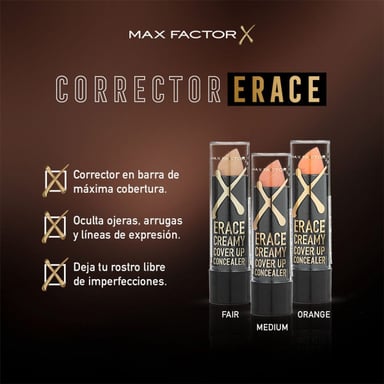 CORRECTOR MAX FACTOR ERACE ORANGE - 3