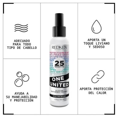 TRATAMIENTO REDKEN ONE UNITED 150ML - 3