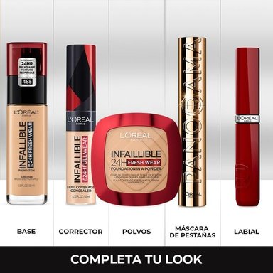 LABIAL L'ORÉAL PARIS INFALLIBLE LAQUE RESISTANCE BERRY BORDEAUX - 6
