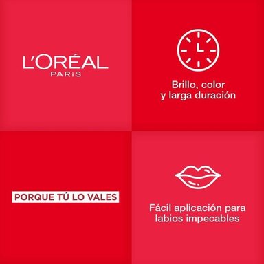 LABIAL L'ORÉAL PARIS INFALLIBLE LAQUE RESISTANCE RED POPPY - 5