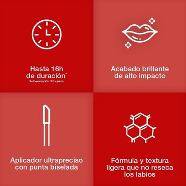 Labial Infallible Laque Resistance Red Bisou - 5
