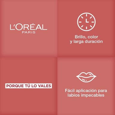LABIAL L'ORÉAL PARIS INFALLIBLE LAQUE RESISTANCE WORTH IT MEDIUM - 5