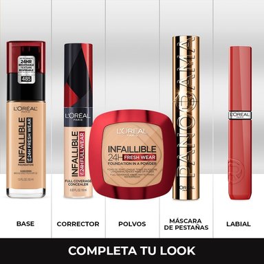 LABIAL L'ORÉAL PARIS INFALLIBLE LAQUE RESISTANCE WORTH IT MEDIUM - 6