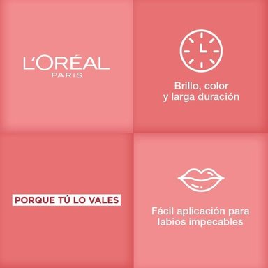 LABIAL L'ORÉAL PARIS INFALLIBLE LAQUE RESISTANCE LE NU ROSE - 5