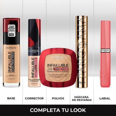 LABIAL L'ORÉAL PARIS INFALLIBLE LAQUE RESISTANCE LE NU ROSE - 6