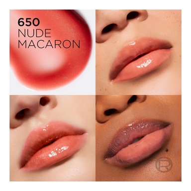 BRILLO LABIAL L'ORÉAL PARIS PLUMP AMBITION NUDE MACARON - 3