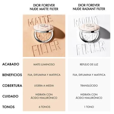 POLVOS FOREVER NUDE MATTE FILTER 00 - 6