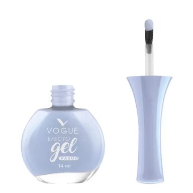 ESMALTE UÑAS VOGUE EFECTO GEL TONO BEAT + BRILLO DIAMANTE PACK - 3