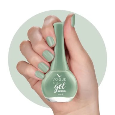 ESMALTE UÑAS VOGUE EFECTO GEL TONO MEDITAR + BRILLO DIAMANTE PACK - 3