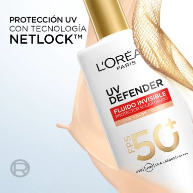 PROTECTOR SOLAR LOREAL UV DEFENDER FLUIDO INVISIBLE CLARO 40 GR - 4