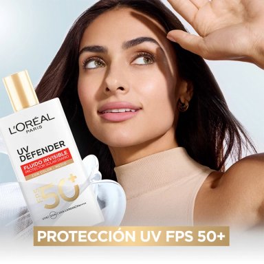 PROTECTOR SOLAR LOREAL UV DEFENDER FLUIDO INVISIBLE MEDIO 40 GR - 6