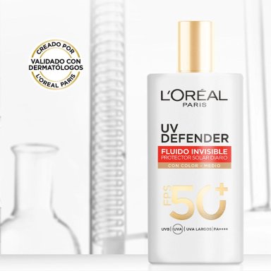 PROTECTOR SOLAR LOREAL UV DEFENDER FLUIDO INVISIBLE MEDIO 40 GR - 7