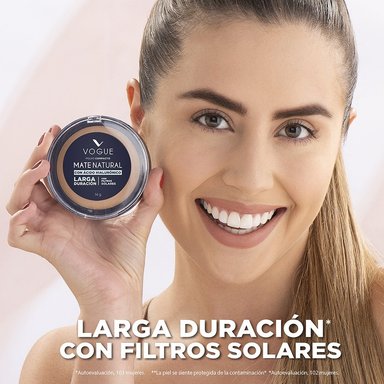 POLVO COMPACTO VOGUE NATURAL ARENA - 4
