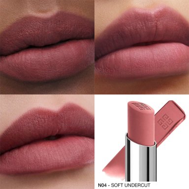 LABIAL GIVENCHY LE ROUGE VELVET MATTE N04 DELICADEZA OCULTA - 2