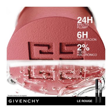 LABIAL GIVENCHY LE ROUGE VELVET MATTE N04 DELICADEZA OCULTA - 5