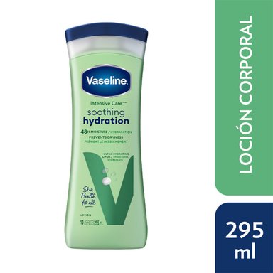 CREMA CORPORAL VASELINE SOOTHING HYDRATION 295 ML - 1