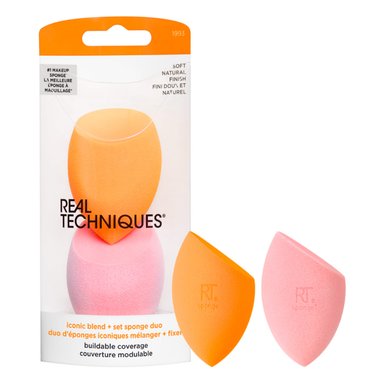 2 ESPONJAS REAL TECHNIQUES MIRACLE COMPLEXION & POWDER - 1