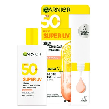 PROTECTOR SOLAR GARNIER FACIAL FLUIDO SUPER UV ANTIMANCHAS - 2