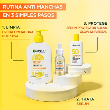 PROTECTOR SOLAR GARNIER FACIAL FLUIDO SUPER UV ANTIMANCHAS - 10