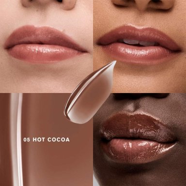ESTEE LAUDER GLOSS GLOSSY POUT LIP OIL HOT COCOA - 2