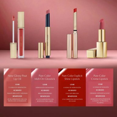 ESTEE LAUDER GLOSS GLOSSY POUT LIP OIL HOT COCOA - 5