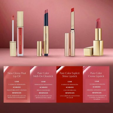 ESTEE LAUDER GLOSS GLOSSY POUT LIP OIL APRICOT NECTAR - 5