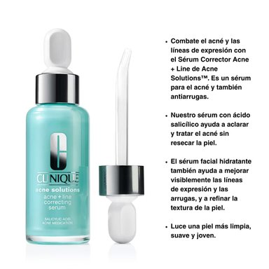 ANTI-BLEMISH SOLUTIONS™ SÉRUM CORRECTOR DE ACNÉ Y LÍNEAS DE EXPRESIÓN - 2