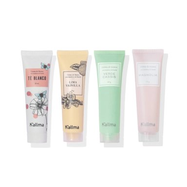 PACK 4 CREMAS DE MANO KALLMA CARAMELO