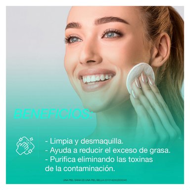 AGUA MICELAR NEUTROGENA PURIF SKIN MICELAR WATER 200 ML - 3