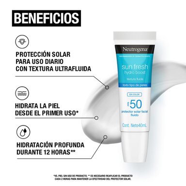 PROTECTOR SOLAR NEUTROGENA HB 50 ML - 3