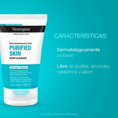 EXFOLIANTE NEUTROGENA PURIFIED SKIN SCRUB 100 GR - 2