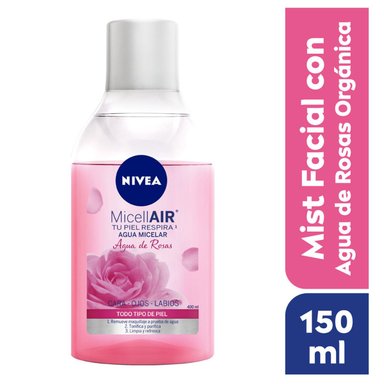AGUA MICELAR BIFÁSICA NIVEA ROSE CARE - 1